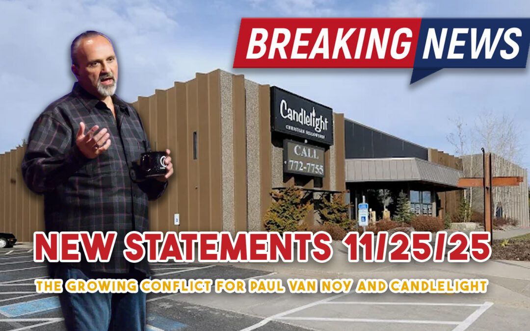 New Statements Deepen Allegations Against Pastor Paul Van Noy: Daughter and Son-in-Law Call for Full Accountability