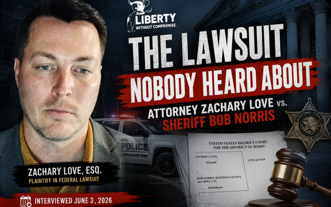Zachary Love Speaks Out on Lawsuit Against Sheriff Bob Norris, Kootenai County, and Tribal Law Enforcement