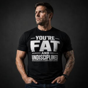You're Fat and Undisciplined T-Shirt