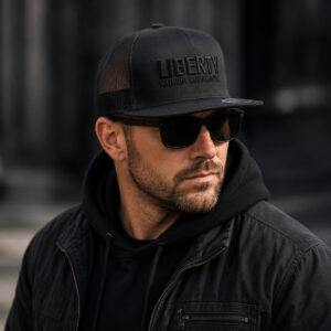 Flat Bill Trucker Cap