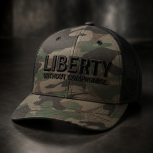 Camouflage trucker hat